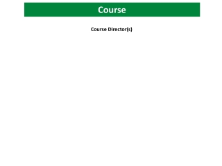 Course