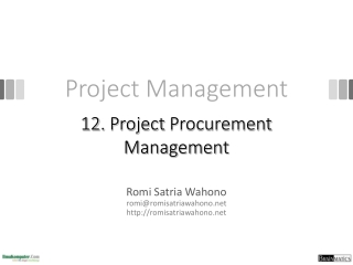 Project Management