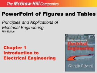 Chapter 1 Introduction to Electrical Engineering