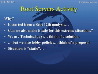 Root Servers Activity