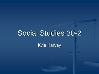 Social Studies 30-2