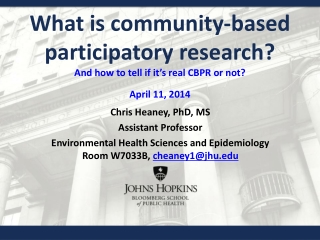 What is community-based participatory research? And how to tell if it’s real CBPR or not ?