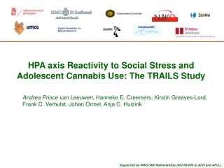 HPA axis Reactivity to Social Stress and Adolescent Cannabis Use: The TRAILS Study