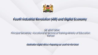 Fourth Industrial Revolution (4IR) and Digital Economy