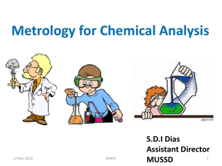 Metrology for Chemical Analysis