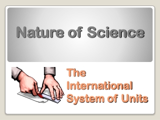 Nature of Science