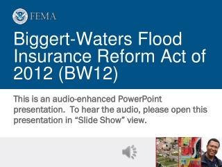 Biggert-Waters Flood Insurance Reform Act of 2012 (BW12)