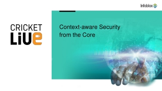 Context-aware Security from the Core
