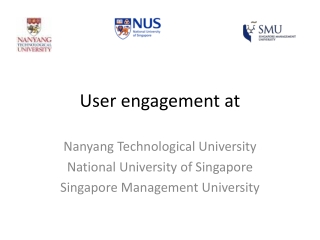 User engagement at