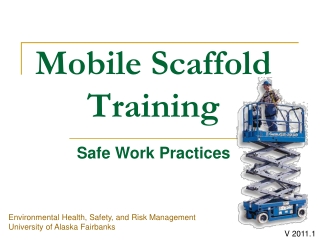 Mobile Scaffold Training