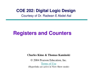 COE 202: Digital Logic Design Courtesy of Dr. Radwan E Abdel-Aal