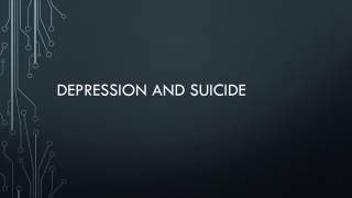 Depression and suicide