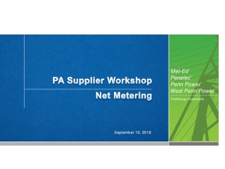 PA Supplier Workshop