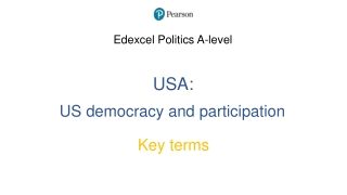 Edexcel Politics A-level