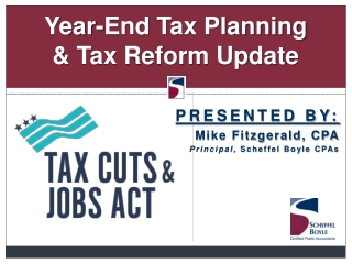 Year-End Tax Planning &amp; Tax Reform Update