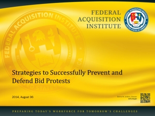 Strategies to Successfully Prevent and Defend Bid Protests