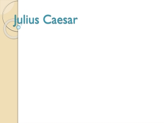 Julius Caesar