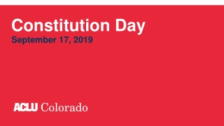 Constitution Day