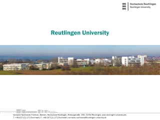 Reutlingen University