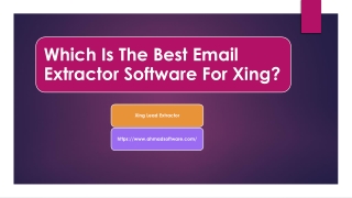 How Xing Lead Extractor Tool Can help you to Extract Data from Xing?