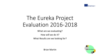 The Eureka Project Evaluation 2016-2018