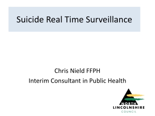 Suicide Real Time Surveillance