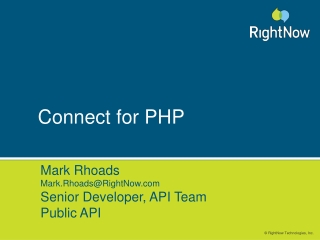 Connect for PHP