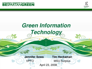 Green Information Technology