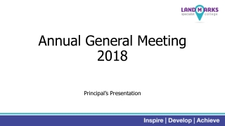 Annual General Meeting 2018