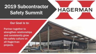 2019 Subcontractor Safety Summit