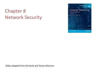 Chapter 8 Network Security