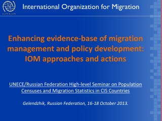 International Organization for Migration