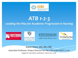 ATB 1-2-3 Leading the Way for Academic Progression in Nursing