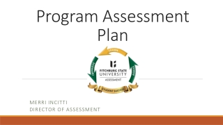 Program Assessment Plan