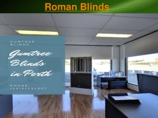 Roman Blinds