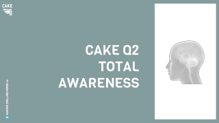 CAKE Q2 Total Awareness