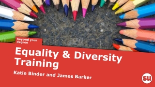 Equality &amp; Diversity Training