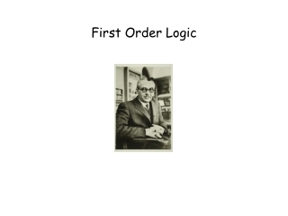 First Order Logic