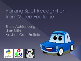 Parking Spot Recognition from Video Footage