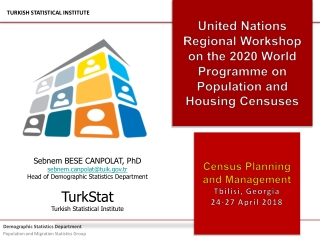 United Nations Regional Workshop on the 2020 World Programme on Population and Housing Censuses