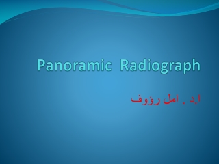 Panoramic Radiograph