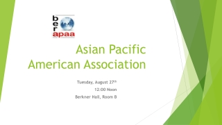 Asian Pacific American Association