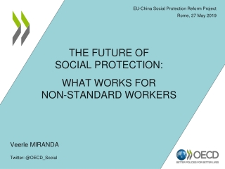 EU-China Social Protection Reform Project Rome, 27 May 2019