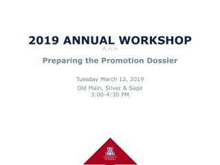 2019 ANNUAL WORKSHOP