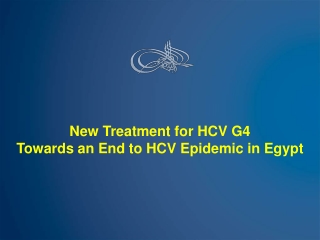 New Treatment for HCV G4 Towards an End to HCV Epidemic in Egypt