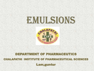 EMULSIONs