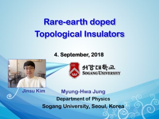 Rare-earth doped Topological Insulators