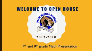 Welcome To Open House