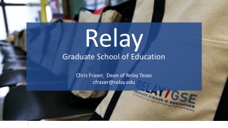 Relay Graduate School of Education