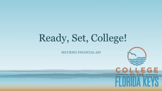 Ready, Set, College!